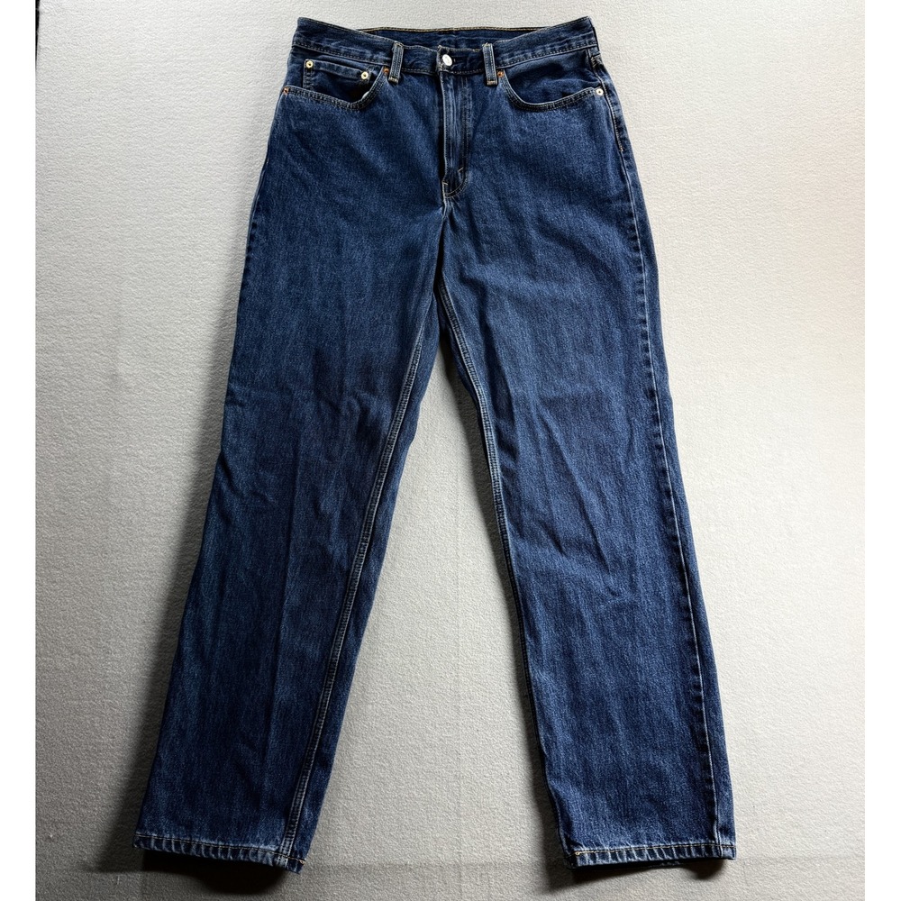 Levi's Jeans Mens 34x34 Blue 550 Relaxed Tapered Medium Wash Denim Casual